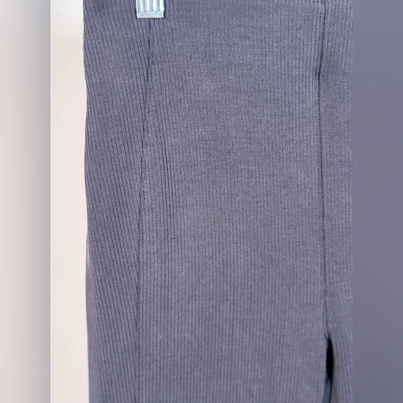 NWOT Lululemon Brushed Softstreme Ribbed Zip Flared Pant 32.5"